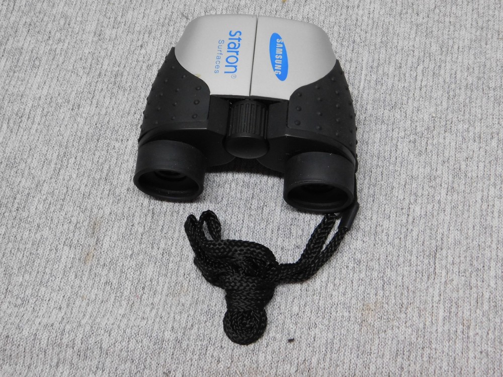 Samsung Staron Surfaces Compact Binoculars 8x Silver Lightweight AR Coating