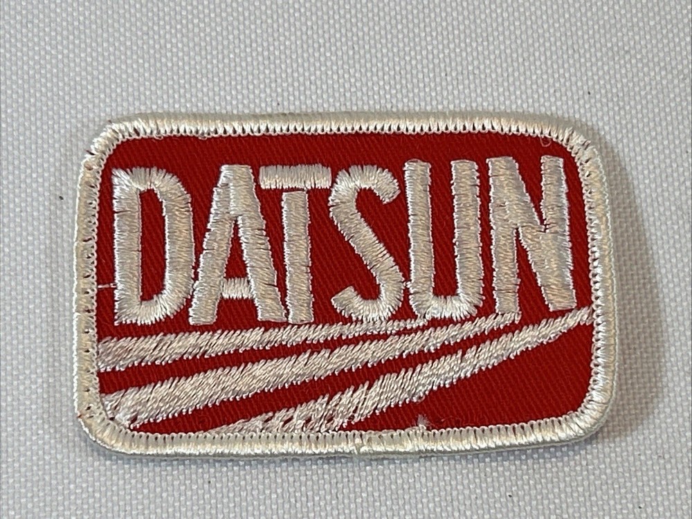 Vintage Trucker Snapback Hat Cap Patch Replacement Datsun Embroidered