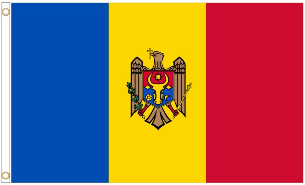 Moldova Polyester Flag - Choice of Sizes
