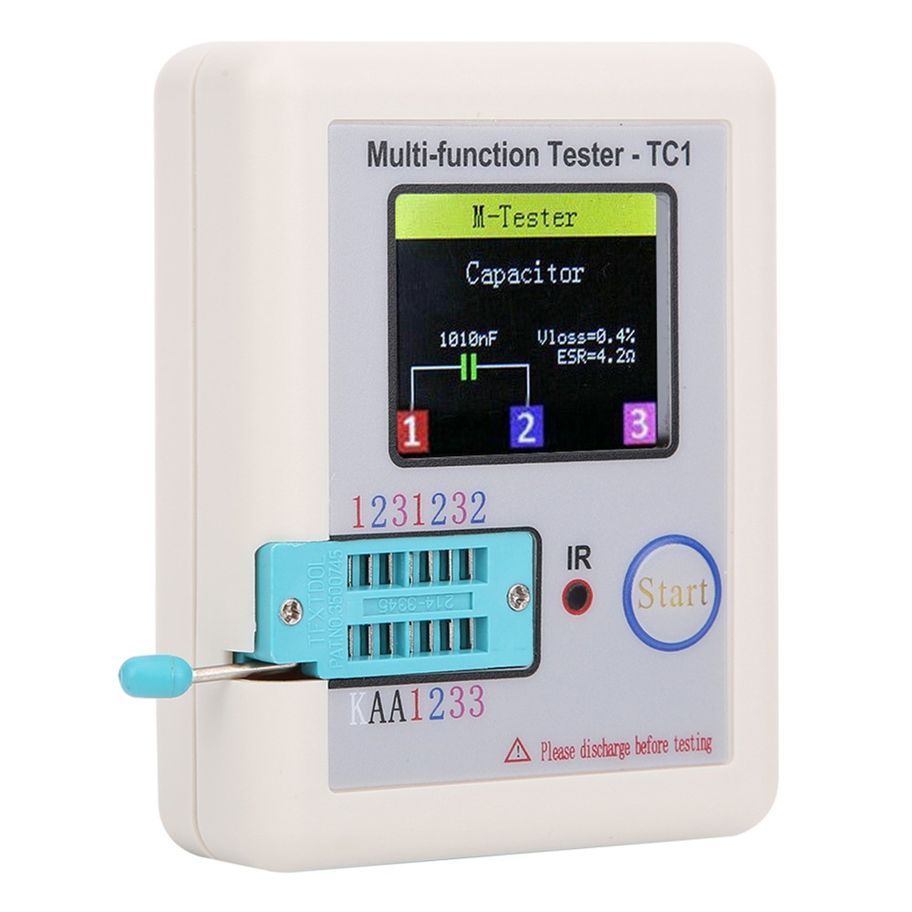 Multi-function Transistor Tester 3.5in TFT Screen LCR TC1 For Capacitor Diodes