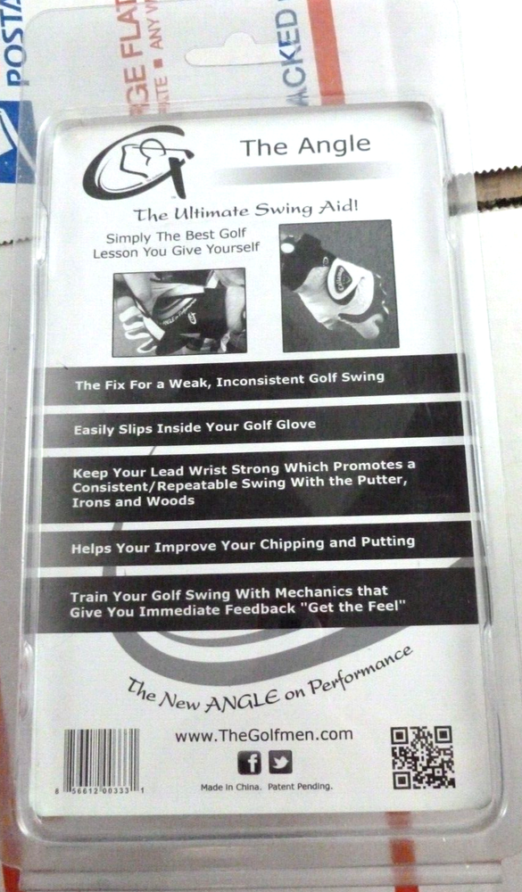 Golfmen The Angle Ultimate Swing Aid Wrist Brace Performance Tool Golfsmen US
