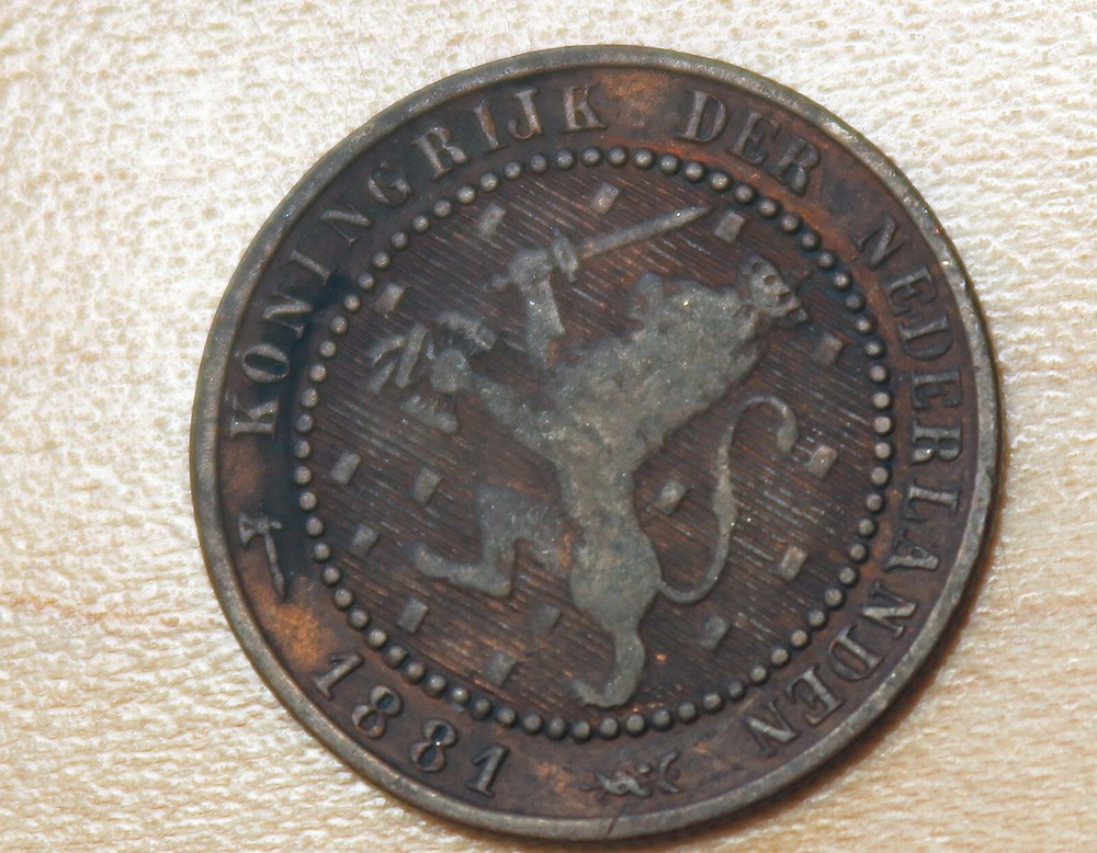 1881 Netherlands 1 Cent