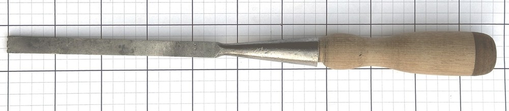 Chisel Bridge Tool Wood handle 3/8in - Pre Owned