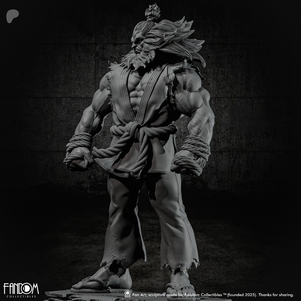 Akuma 3D Print Unpainted/Unassembled