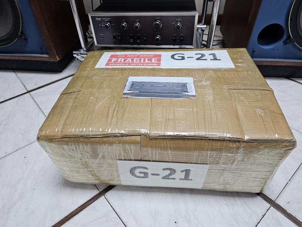 Studer A-68 Power Amplifier Serviced Operational