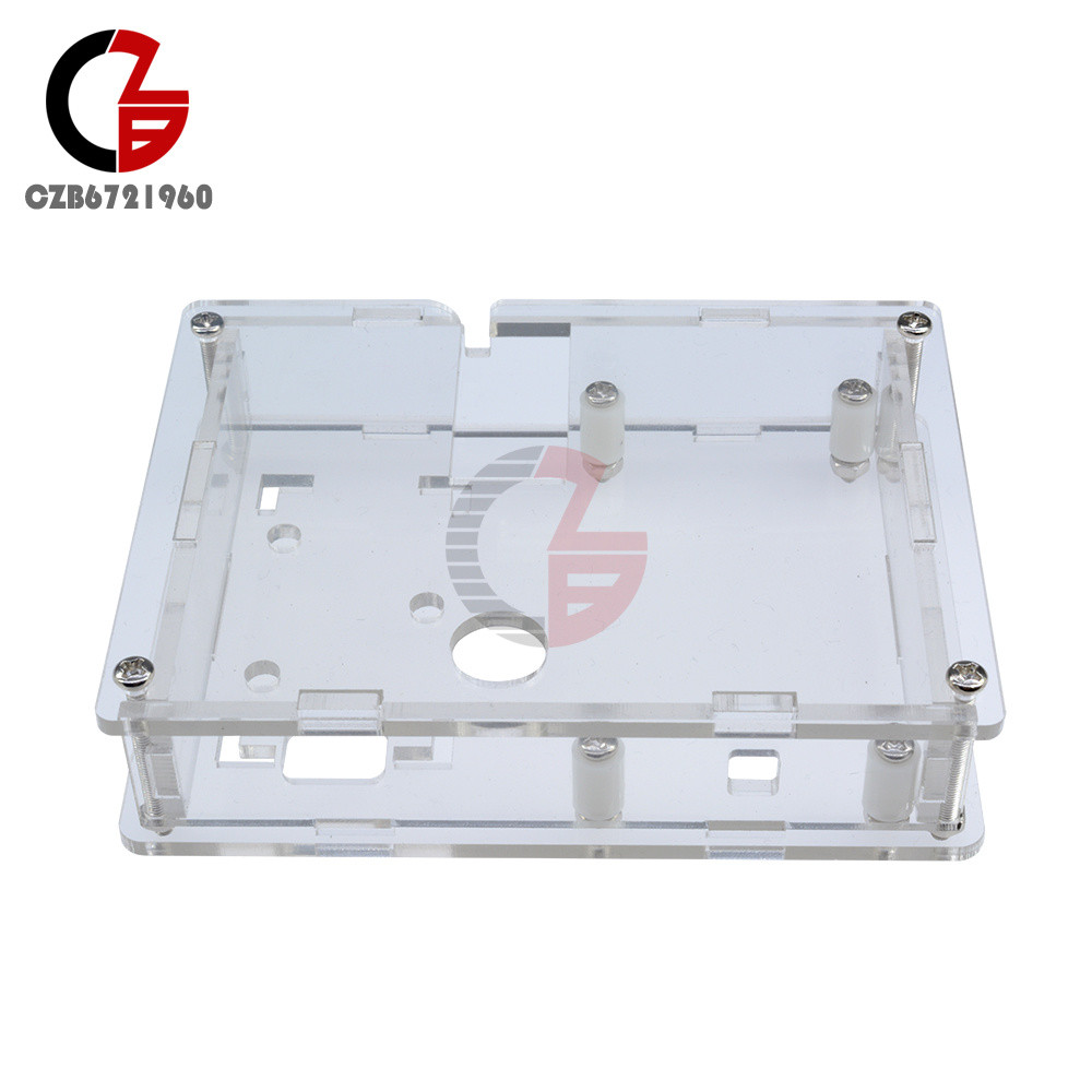Clear Acrylic Case Shell Housing DIY for LCR-T4 Transistor Tester Capacitance