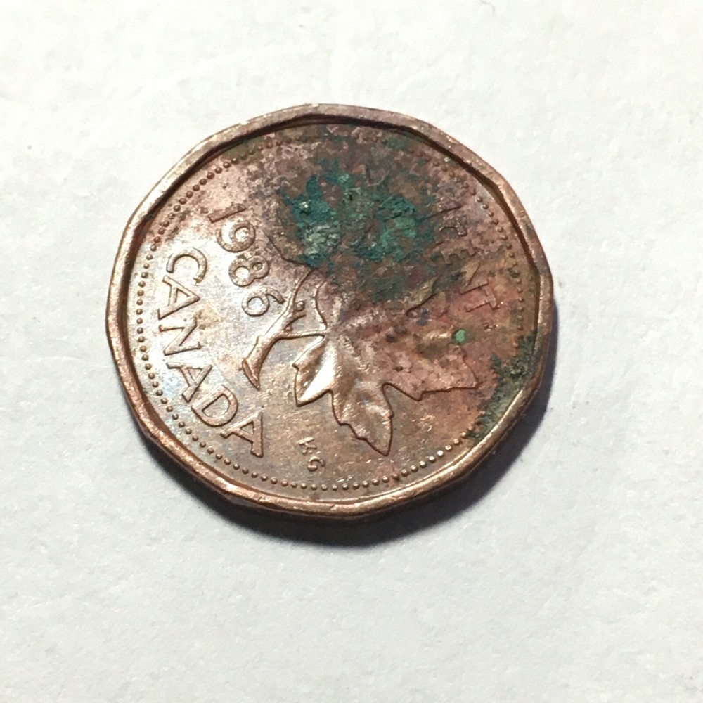 1986 Canada One Cent Coin