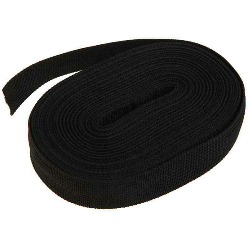 US Heavy Duty Nylon Webbing Strap 10 Yards Heavyweight Straps Flat Webbing Strap