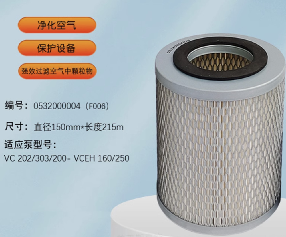 1pcs NEW 0532000004 F006 intake filter element