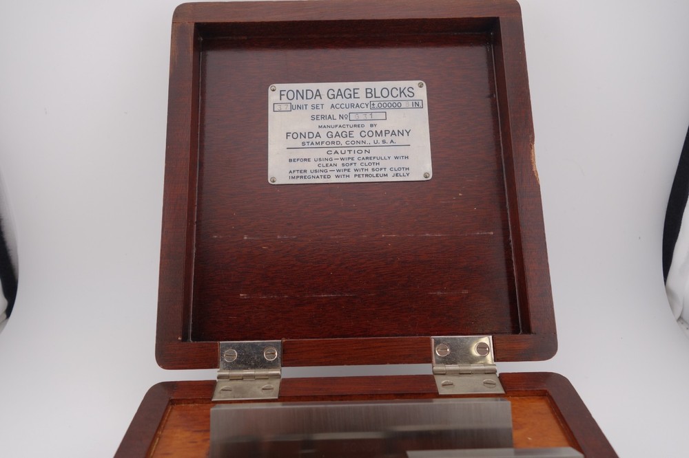 FONDA GUAGE BLOCKS – 37-Piece Set – Great Condition. READ Description