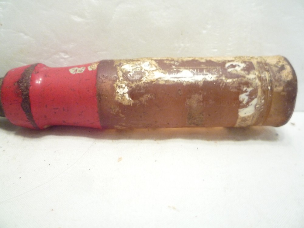 Vintage Stanley 3/4" Bevel Edge Chisel Yellow handle - USA
