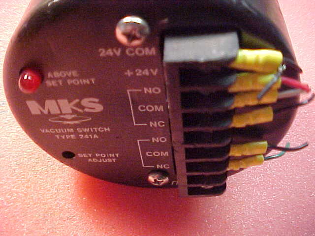 MKS 241AA-00100BB-S, 120 TORR VACUUM SWITCH