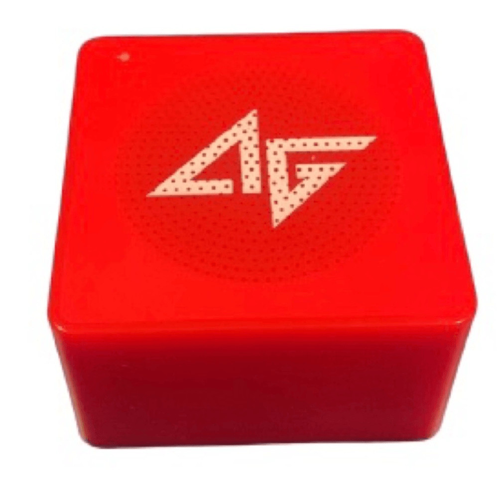 Whammo Bluetooth Mini Speaker  Red Cube Wireless Speaker - AG logo