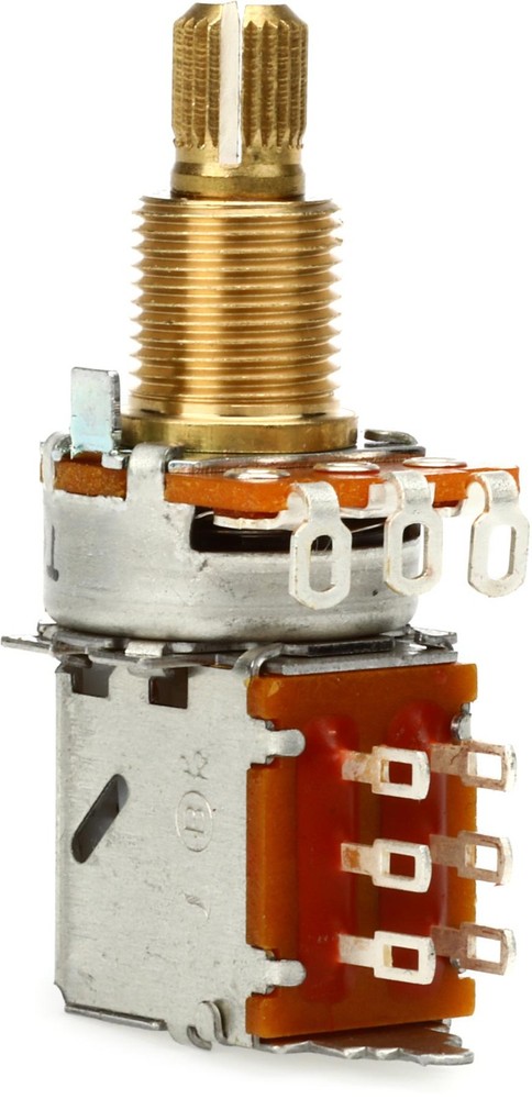DiMarzio EP1201PP Push-pull Potentiometer - 500k ohms (3-pack) Bundle