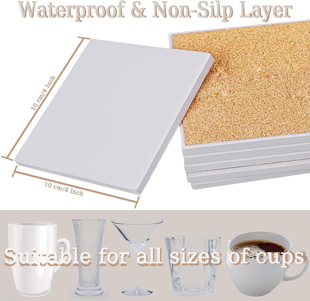 Beverage Coaster Custom Fashion Personalized Exquisite Ceramic Coasters