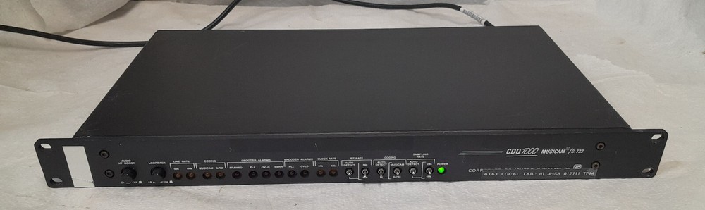 Corporate Computer Systems Musicam CDQ1000 Interface Unit G.722