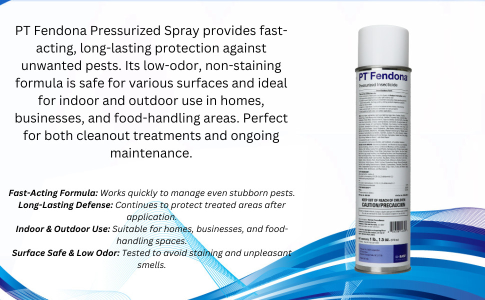 14 oz PT Fen dona Pressurized Insecticide Control Bed Bug Cy-Kick CS Replacement