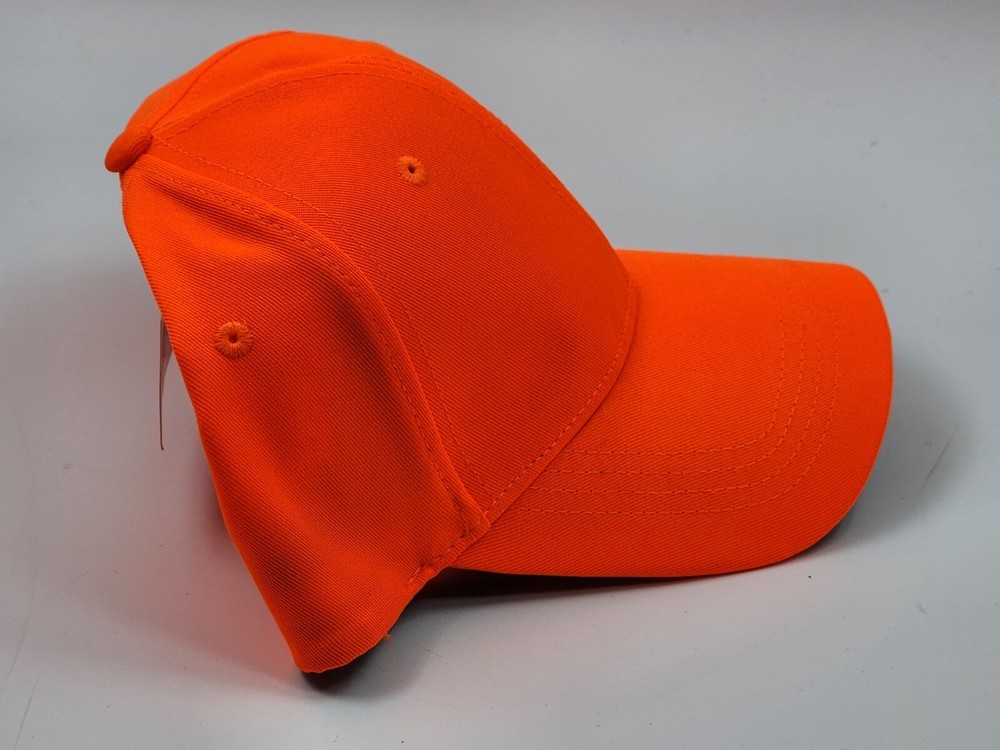 Paramount Outdoors Blaze Orange Hunting Hat Ball Cap - Adjustable Snapback