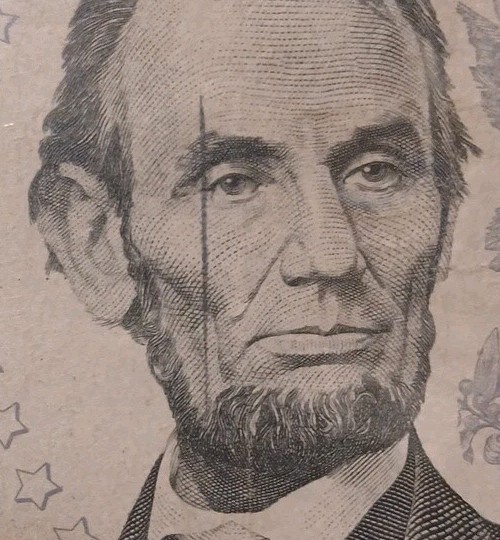 Series 2021 5$ Bill Trinary And Print Error