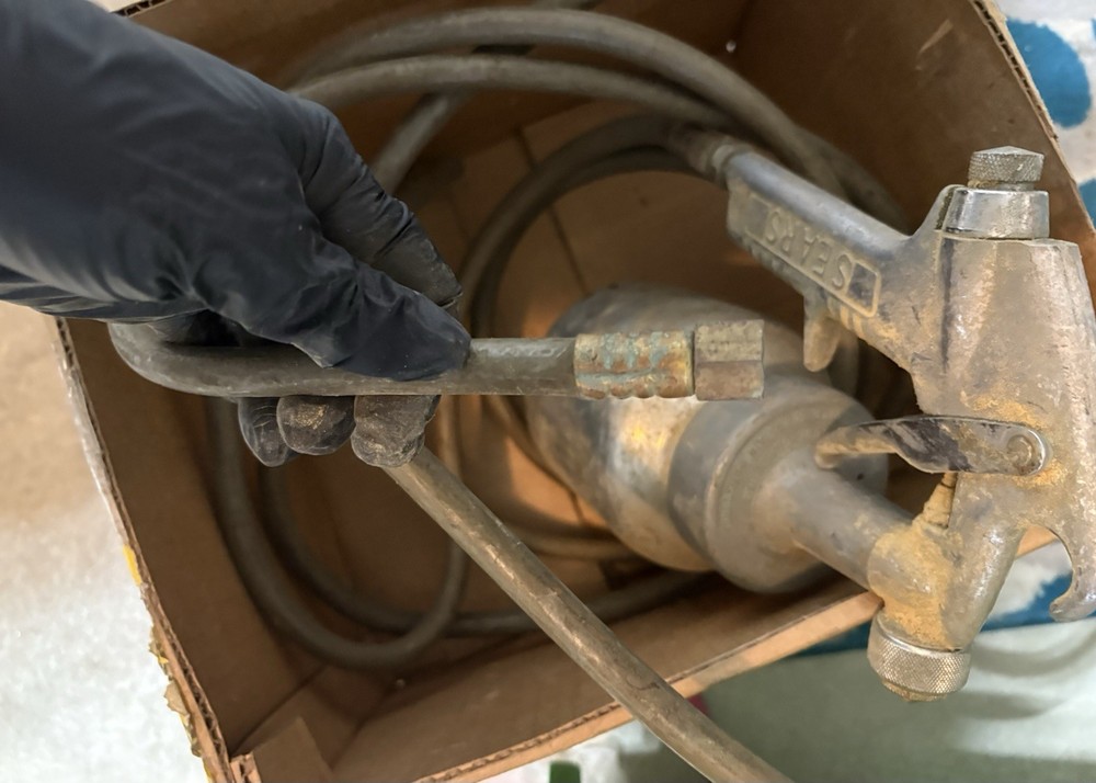 Vintage Sears Sandblasting Gun