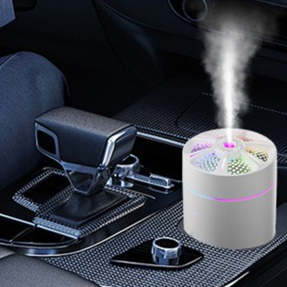 USB Electric Humidifier Aromatherapy Diffuser with Night Light for Car Bedroom