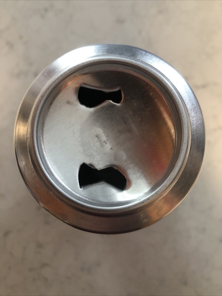 Beer Can Great Graphics Topographical Map W Sun micro brew . can is empty