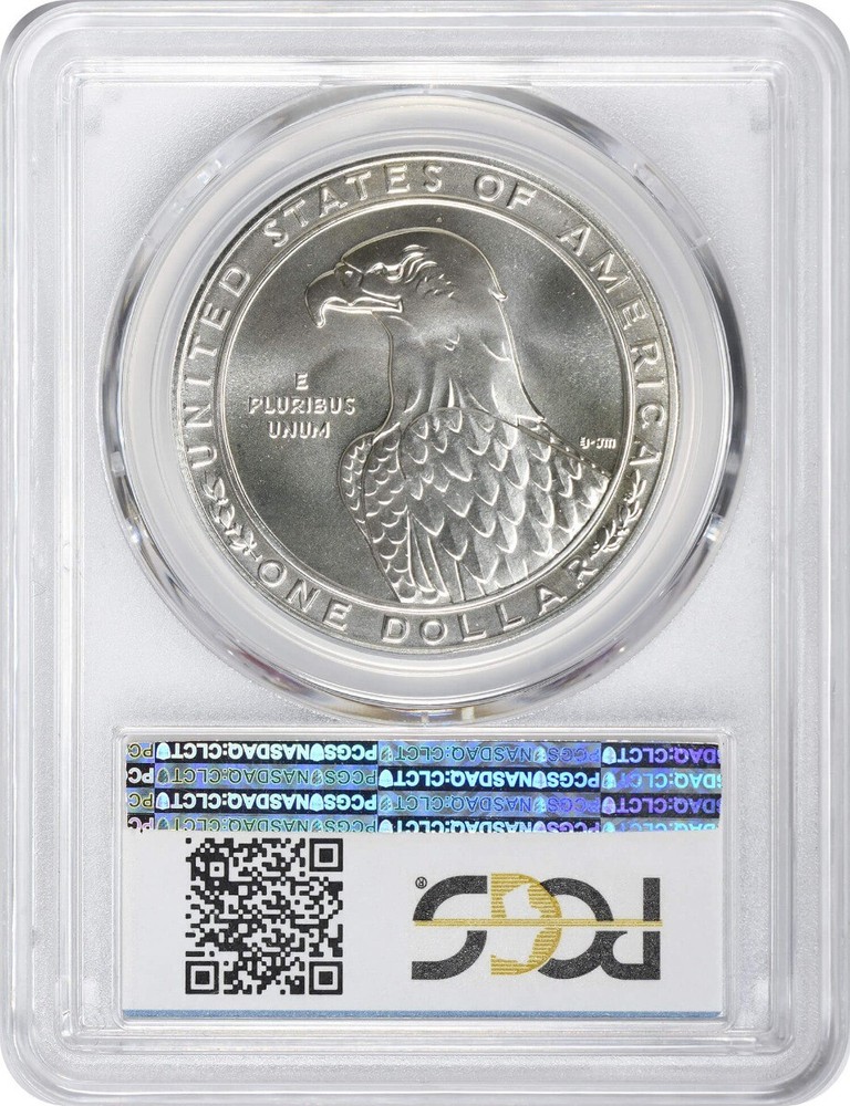 1983-P Olympic Silver Commemorative Dollar MS69 PCGS Mint State 69