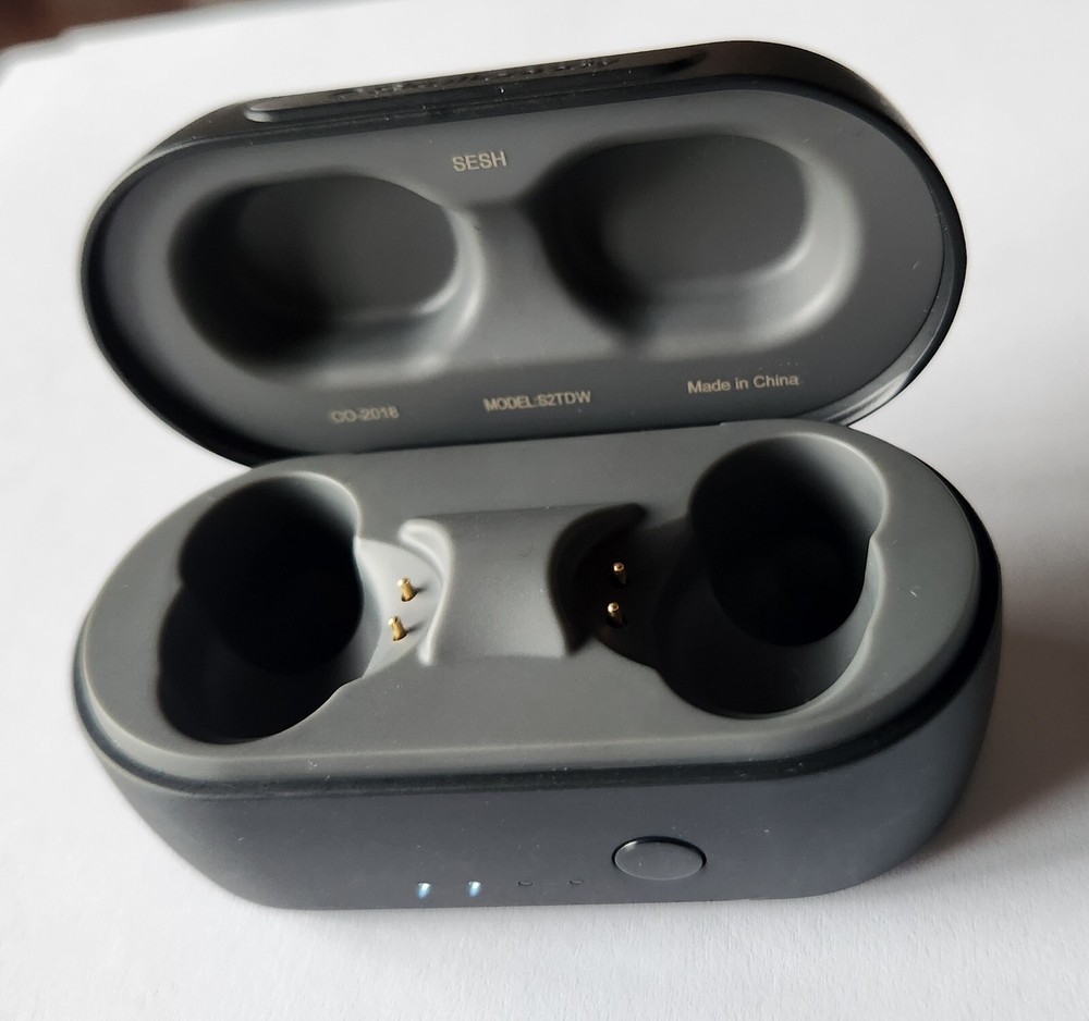 Original Black CHARGING CASE ONLY for Skullcandy Sesh S2TDW Wireless Earbuds