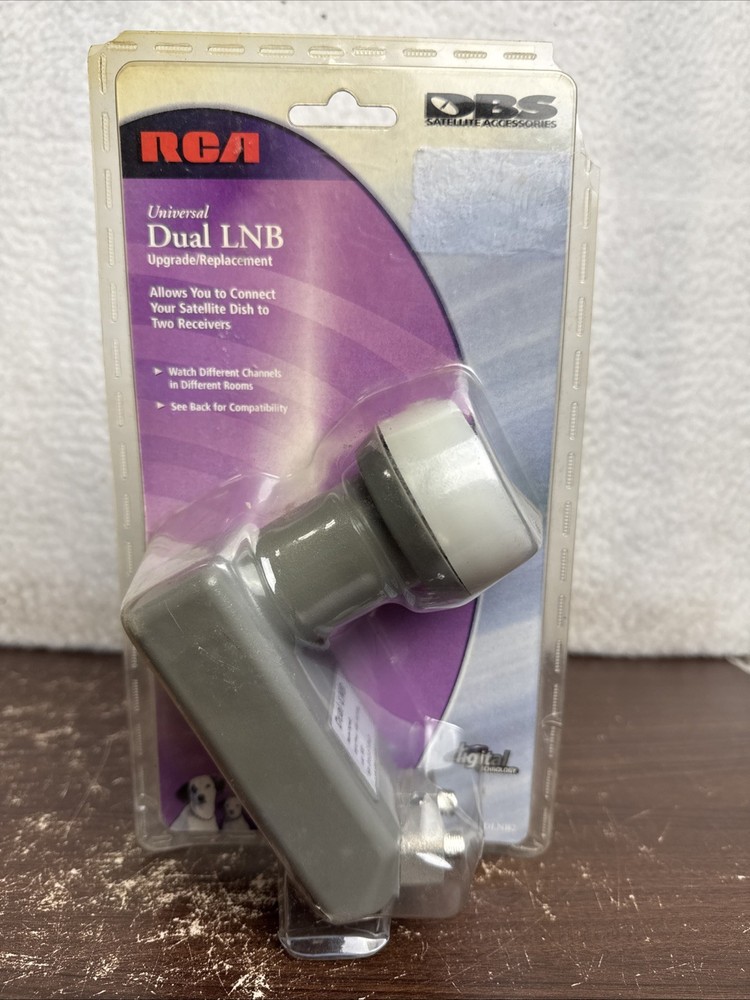 RCA • DBS • Universal Dual LNB • Upgrade/Replacement Satellite Antennae • NIB!