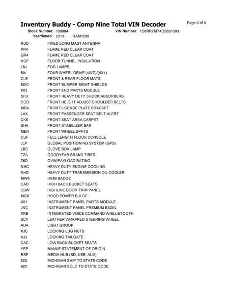 2013 13 RAM 1500 Air Shutter