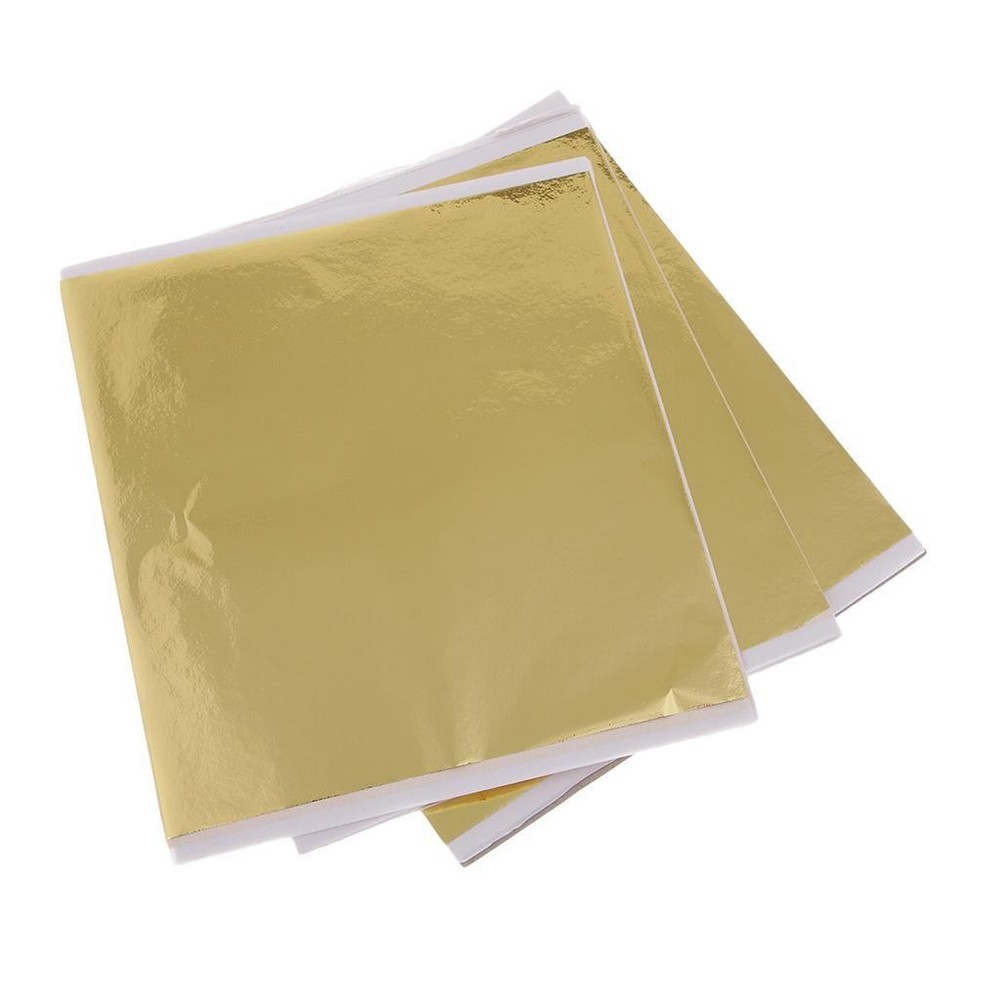 100 Sheets Sheets Foil Paper DIY Art Craft