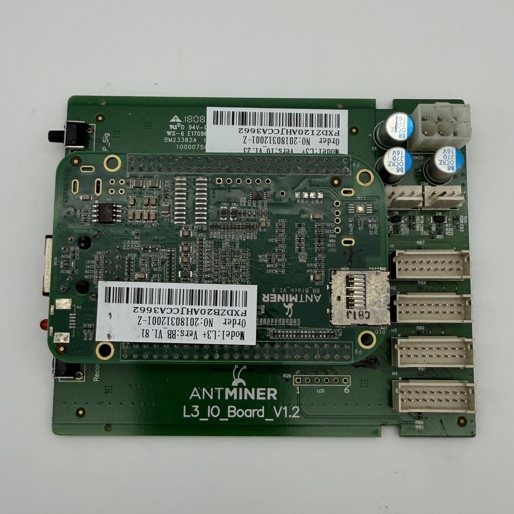 Bitmain Antminer L3/L3+/L3++ Control Board Used