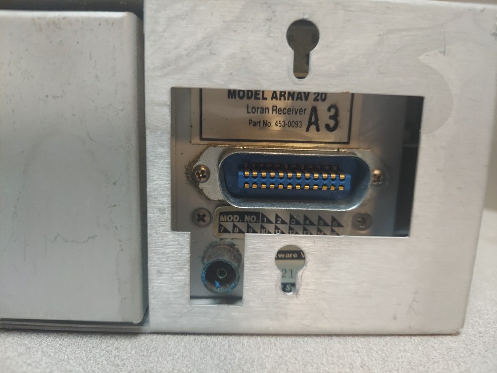 ARNAV SYSTEMS - Model ARNAV 20 - LORAN RECEIVER - Untested