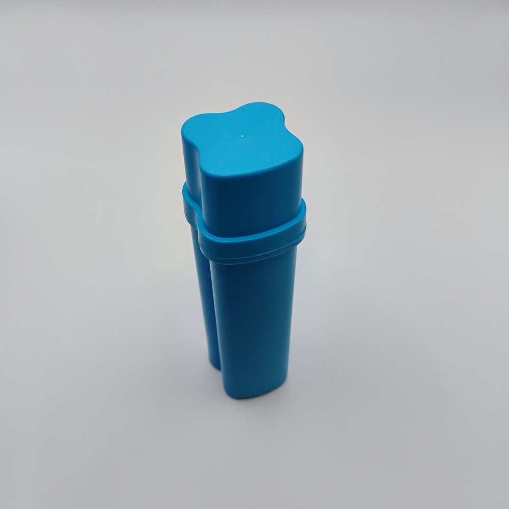 Tobacco container, grinder accessories (3 pc set) - BLUE