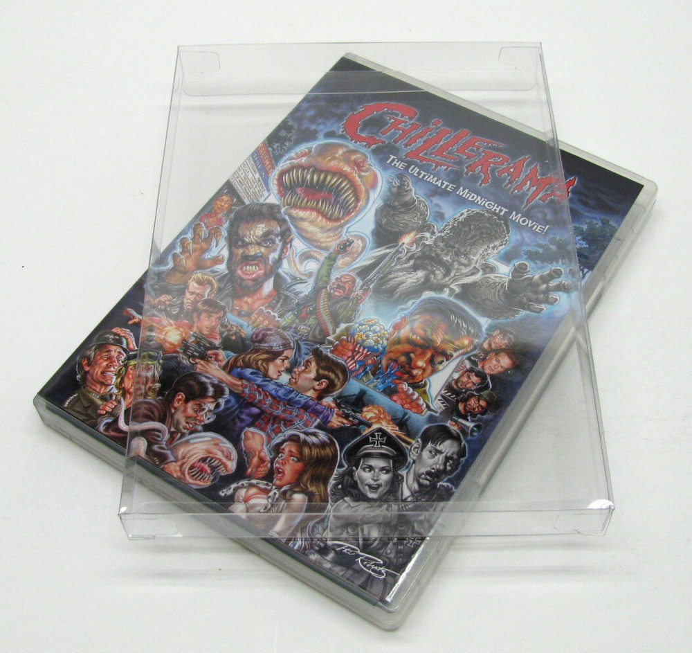 20x DVD Standard Case (Size Dv1) -Clear Plastic Protective Box Protector Sleeve