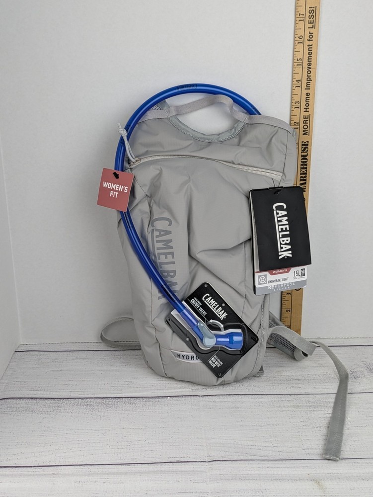 CamelBak Women's Hydrobak Light Bike Hydration Backpack 50oz Repurpose Silver