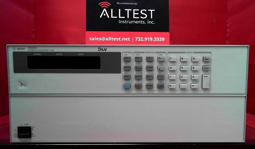 Agilent/Keysight N3300A DC Electronic Load Mainframe 1800W