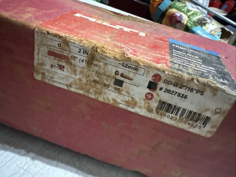 Hilti DD-B 2” High End Concrete Diamond Core Drill Bit 16”