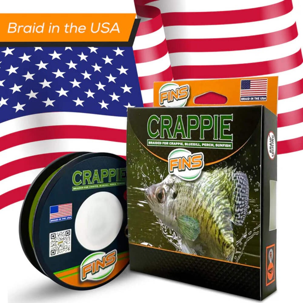 FINS CRAPPIE BRAID