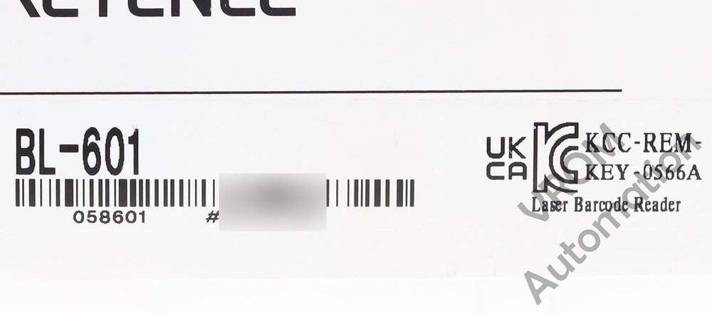 Surplus Keyence BL-601 Laser Barcode Scanner Reader
