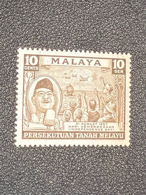 Malaya stamp 84 MH