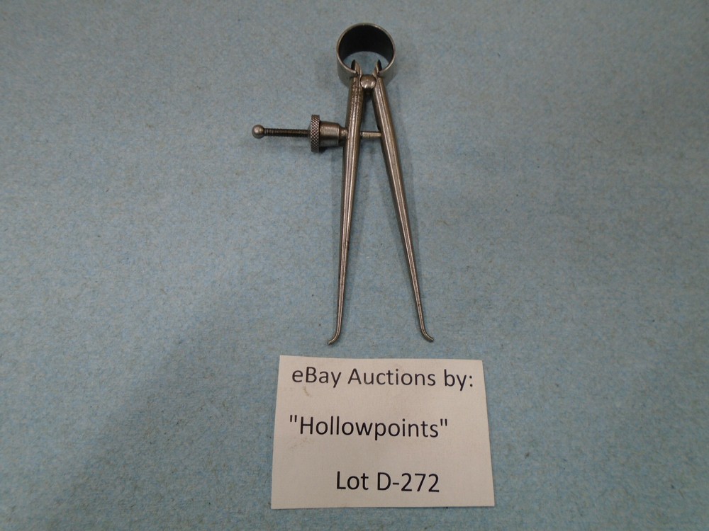 Lufkin 142 ToolMakers 3" Inside Caliper Round Leg Solid Nut for Machinist D272