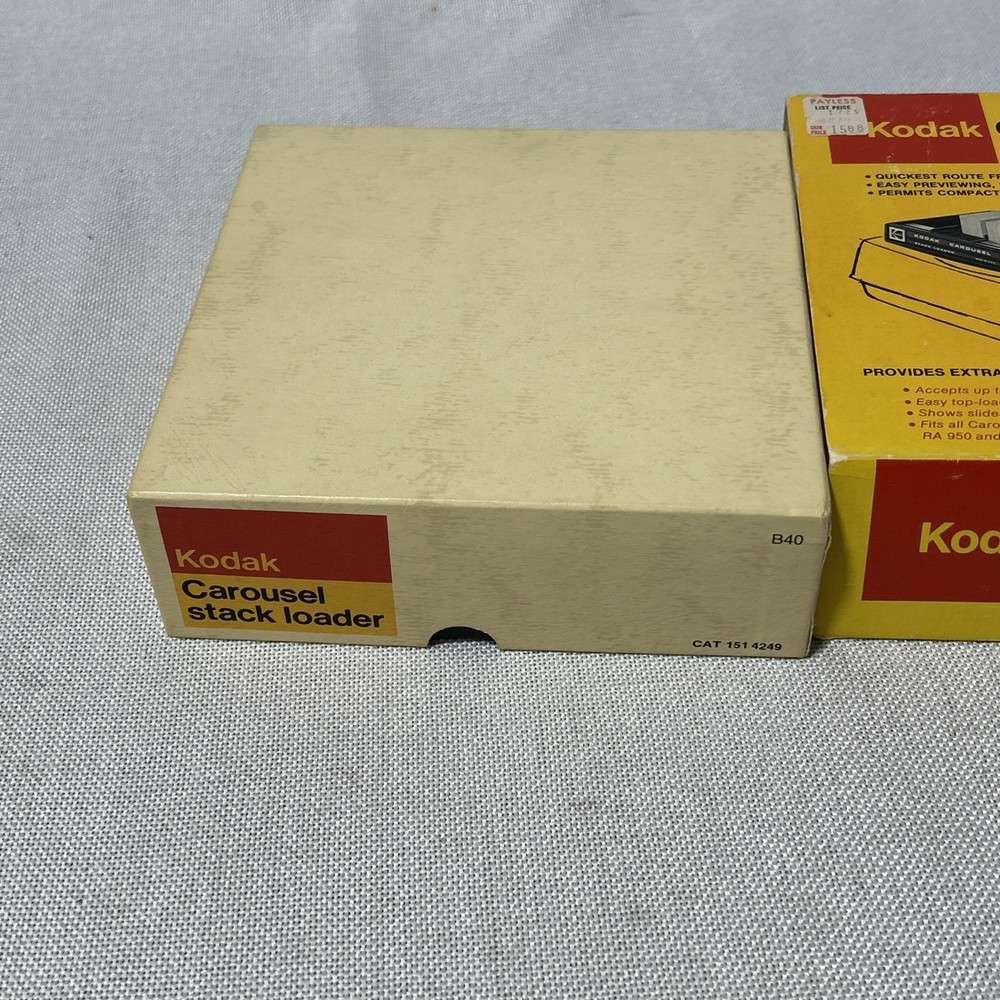 Kodak Carousel Stack Loader B40 with Box for Slide Projector Excellent