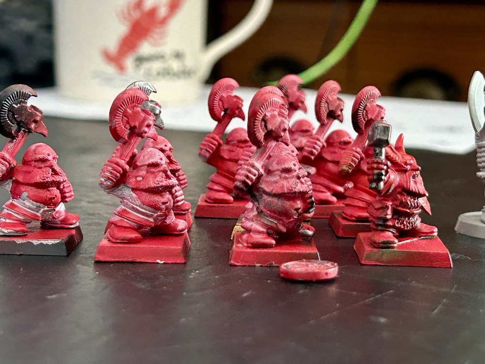 Vintage Warhammer Dwarfs x11
