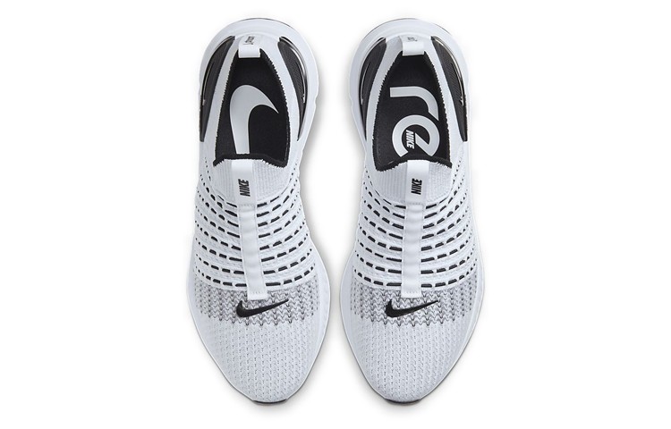 Nike React Phantom Run Flyknit 2 White Black - CJ0277-100