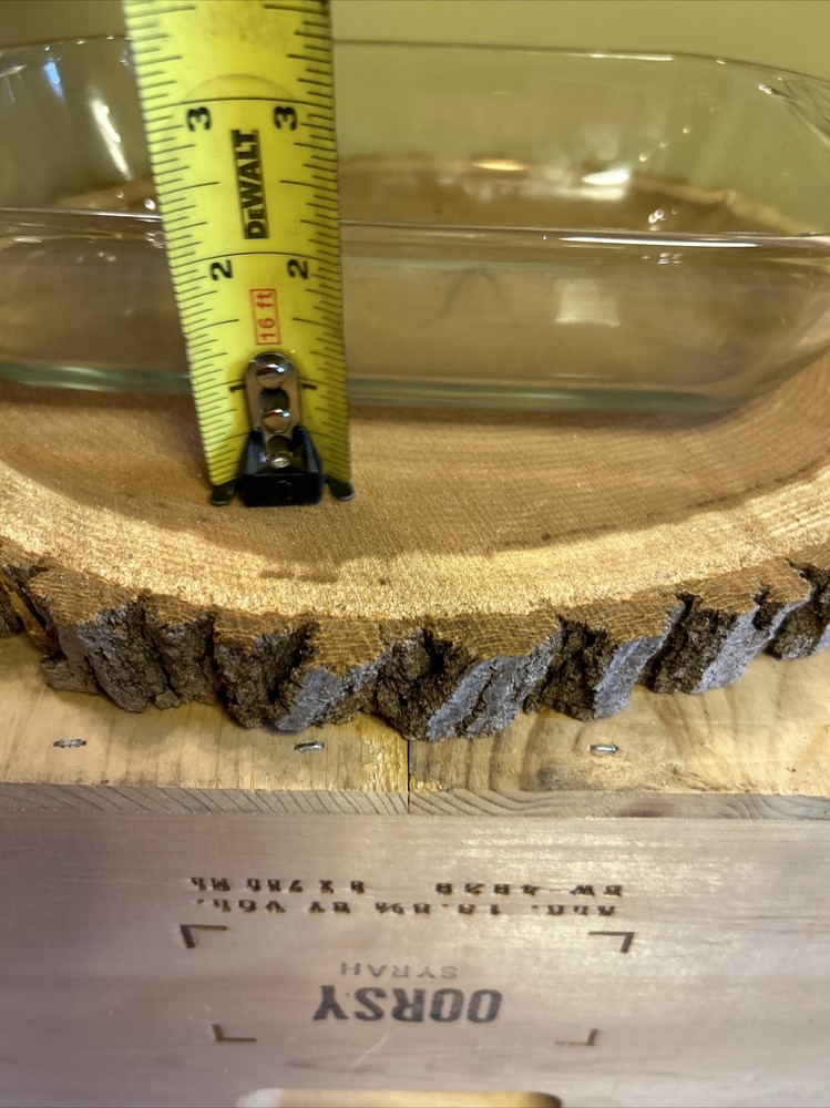 Pressed Clear Glass 1 Quart 6 in x 9 in Rectangular Baking Dish Casserole Cake