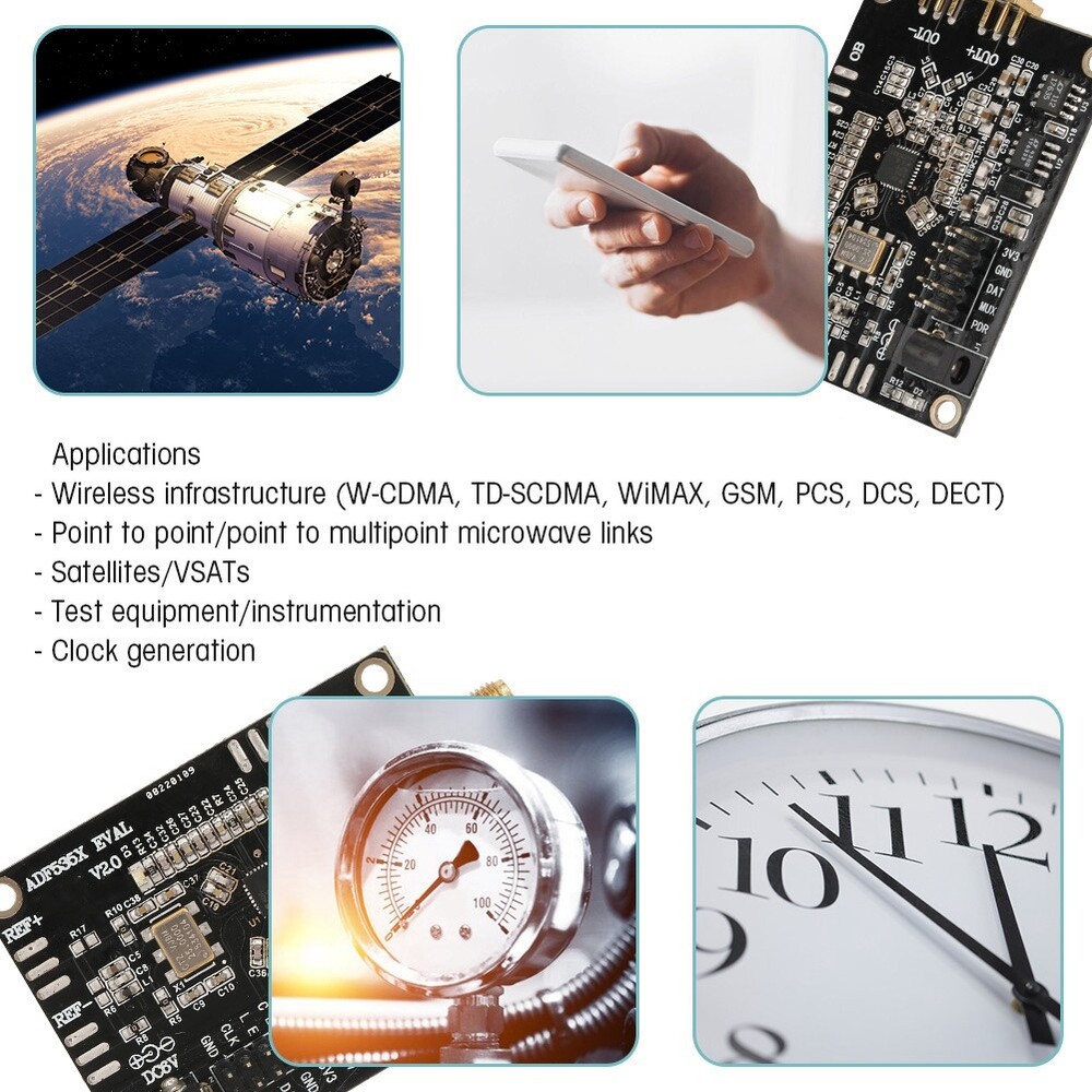 New ADF5355 PhasE Locked Loop RF Output 54M-13.6G Development Board PLL VCO
