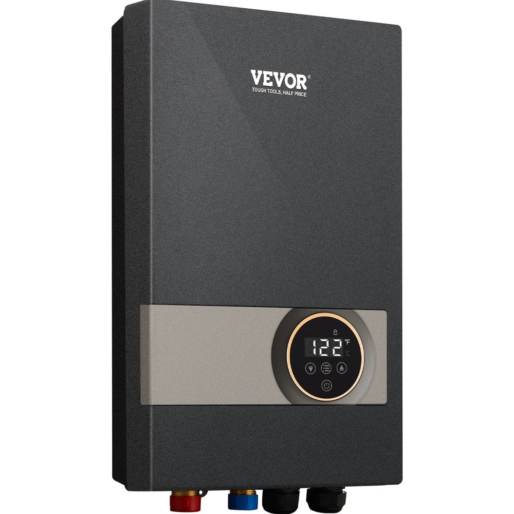 VEVOR 18KW Instant Hot Water Heater Electric Tankless On Demand Shower Boiler