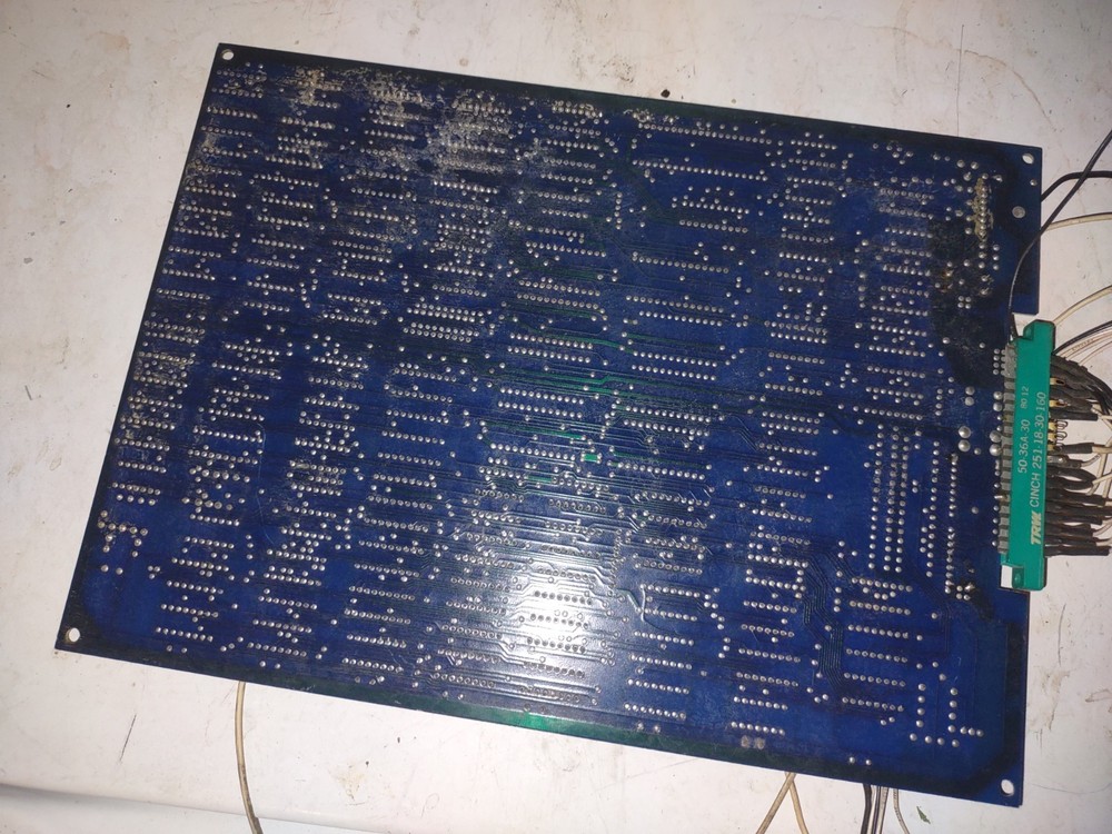 unknown arcade pcb with harness not jamma #5012