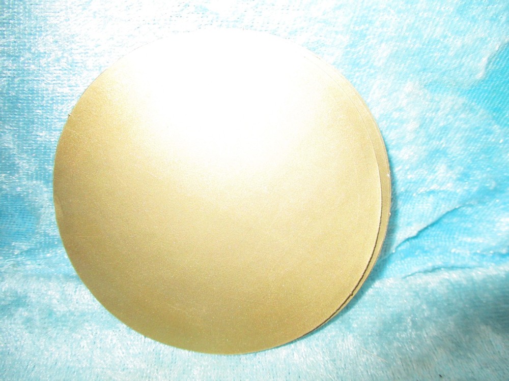 3 inch Gold Circle Sticker